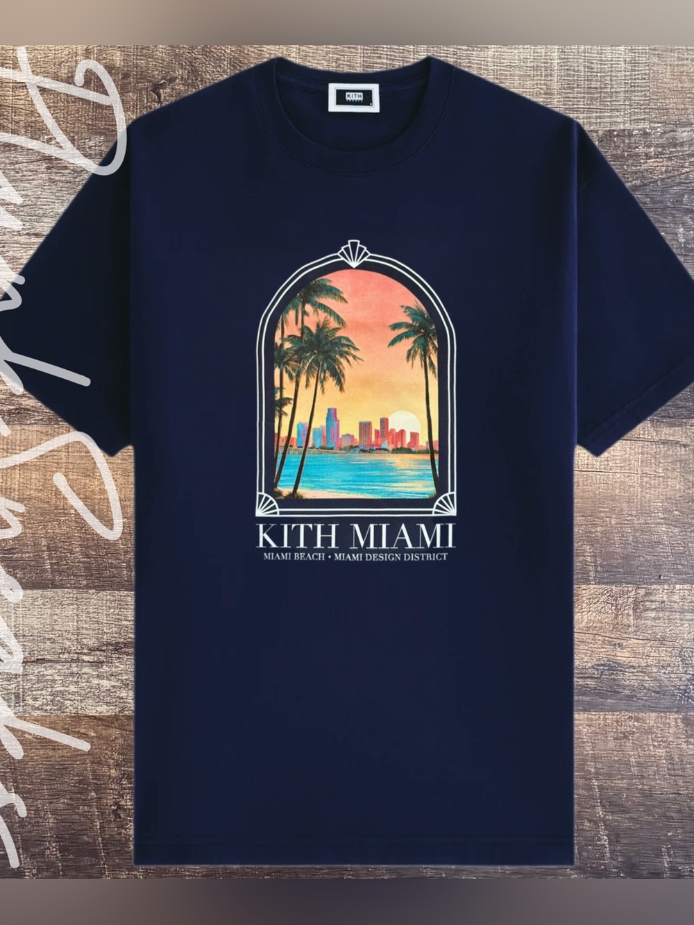 Kith Miami Nights Sunset Jones Tee • Store Exclusive • 2026